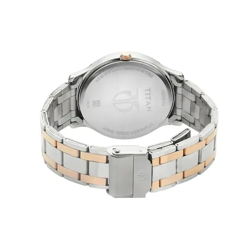 Titan Quartz Analog Karishma Blue Dial Men's Watch- 1825KM01